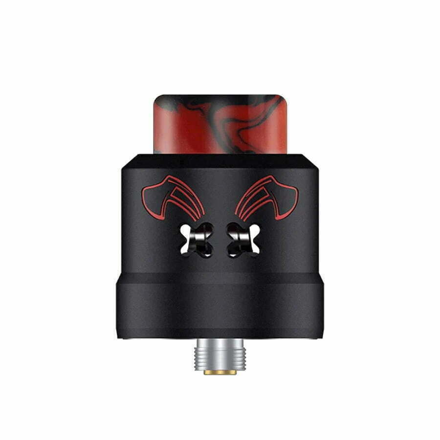 HELLVAPE DEAD RABBIT MAX RDA - BLACK RED | Provap Chile